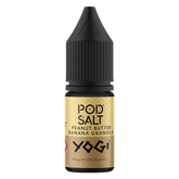 Pod Salt Yogi Peanut Butter Banana Granola Nic Salt Vape Juice